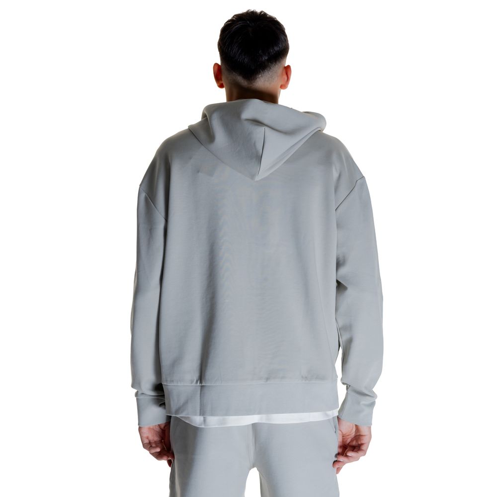 Maglione di cotone grigio