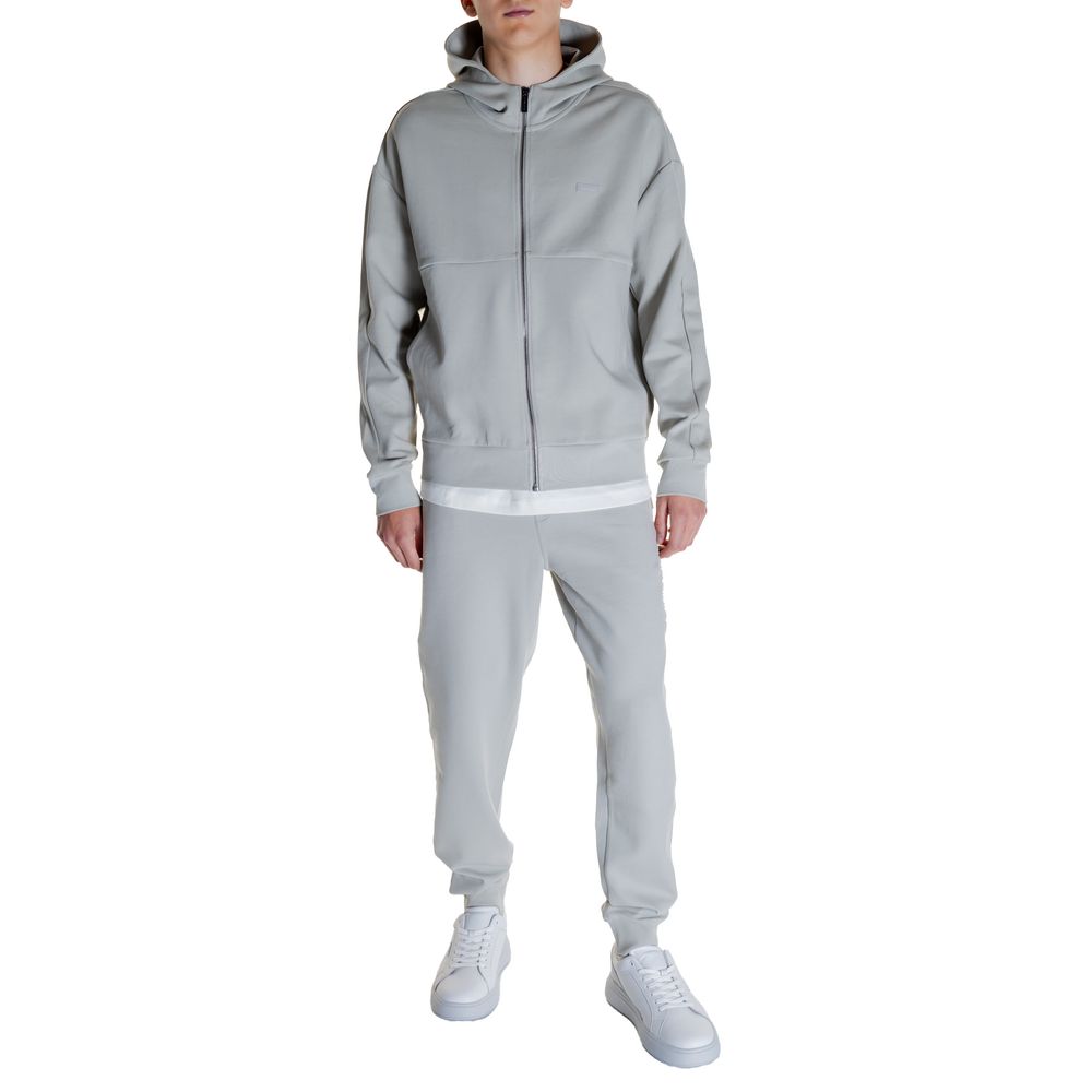 Maglione di cotone grigio