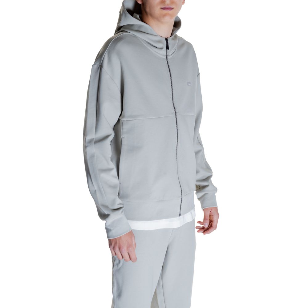 Maglione di cotone grigio