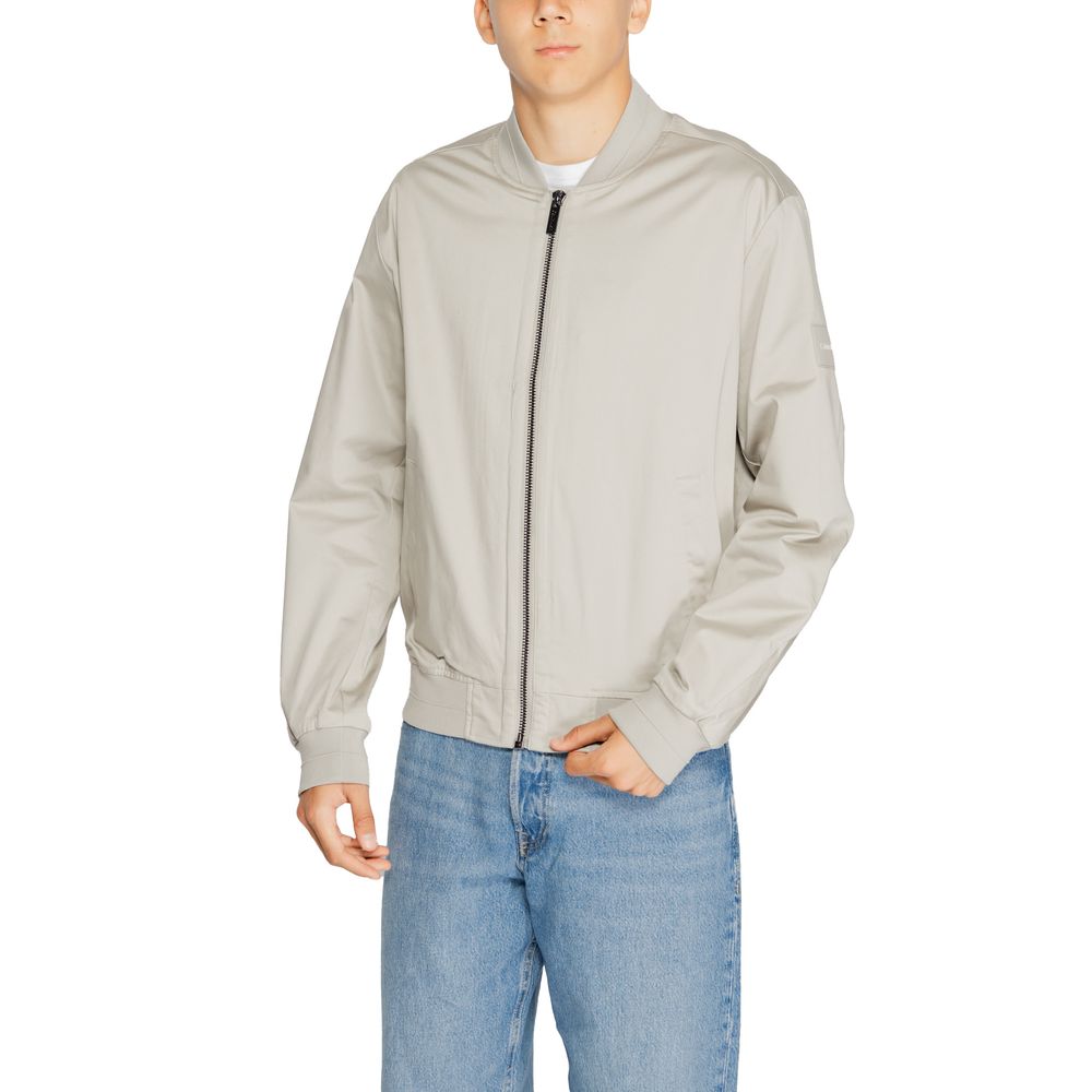 Giacca in cotone biologico grigio
