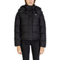 Black Polyester Polyester Jackets & Coat