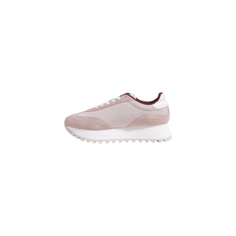 Lila Ledersneaker
