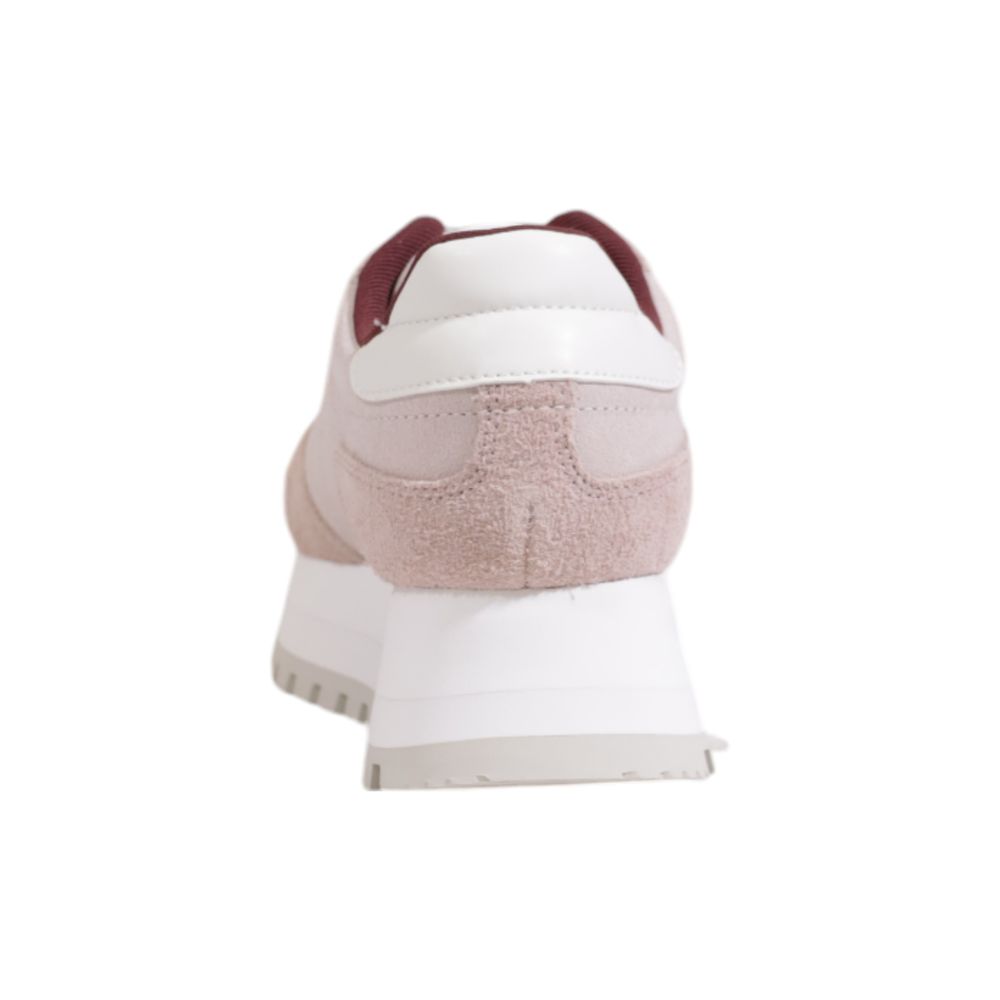 Lila Ledersneaker