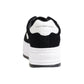 Schwarzer Ledersneaker