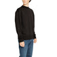 Schwarzer Rigenerato-Pullover aus Baumwolle
