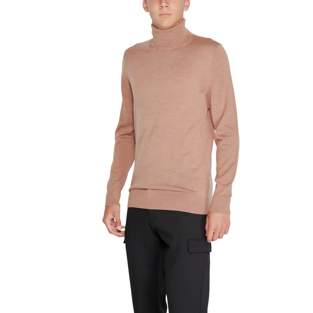 Maglione di lana beige
