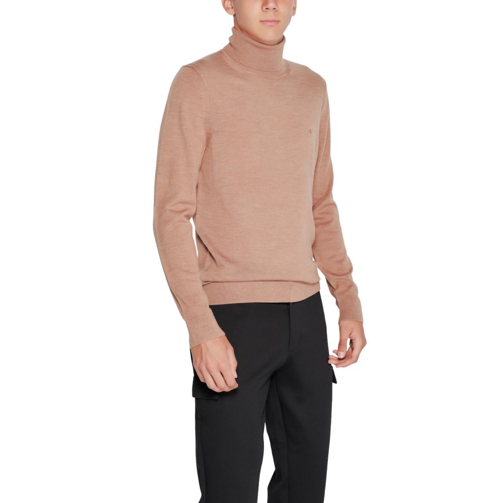 Maglione di lana beige
