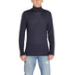 Maglione di lana blu