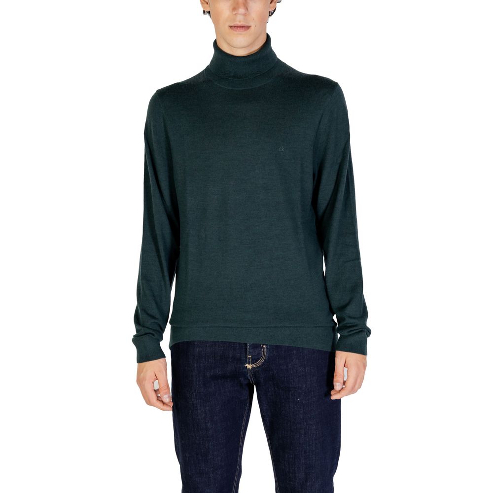Maglione di lana verde