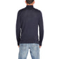 Maglione di lana blu
