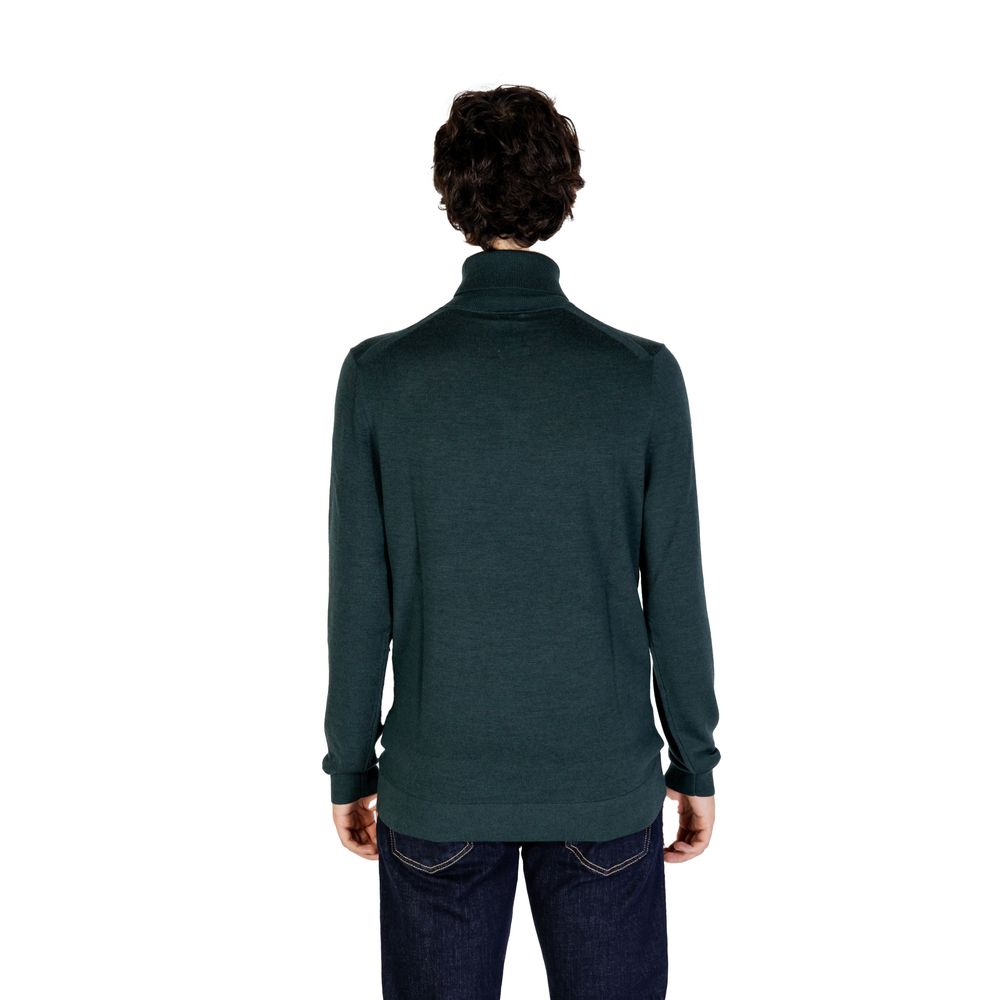 Maglione di lana verde