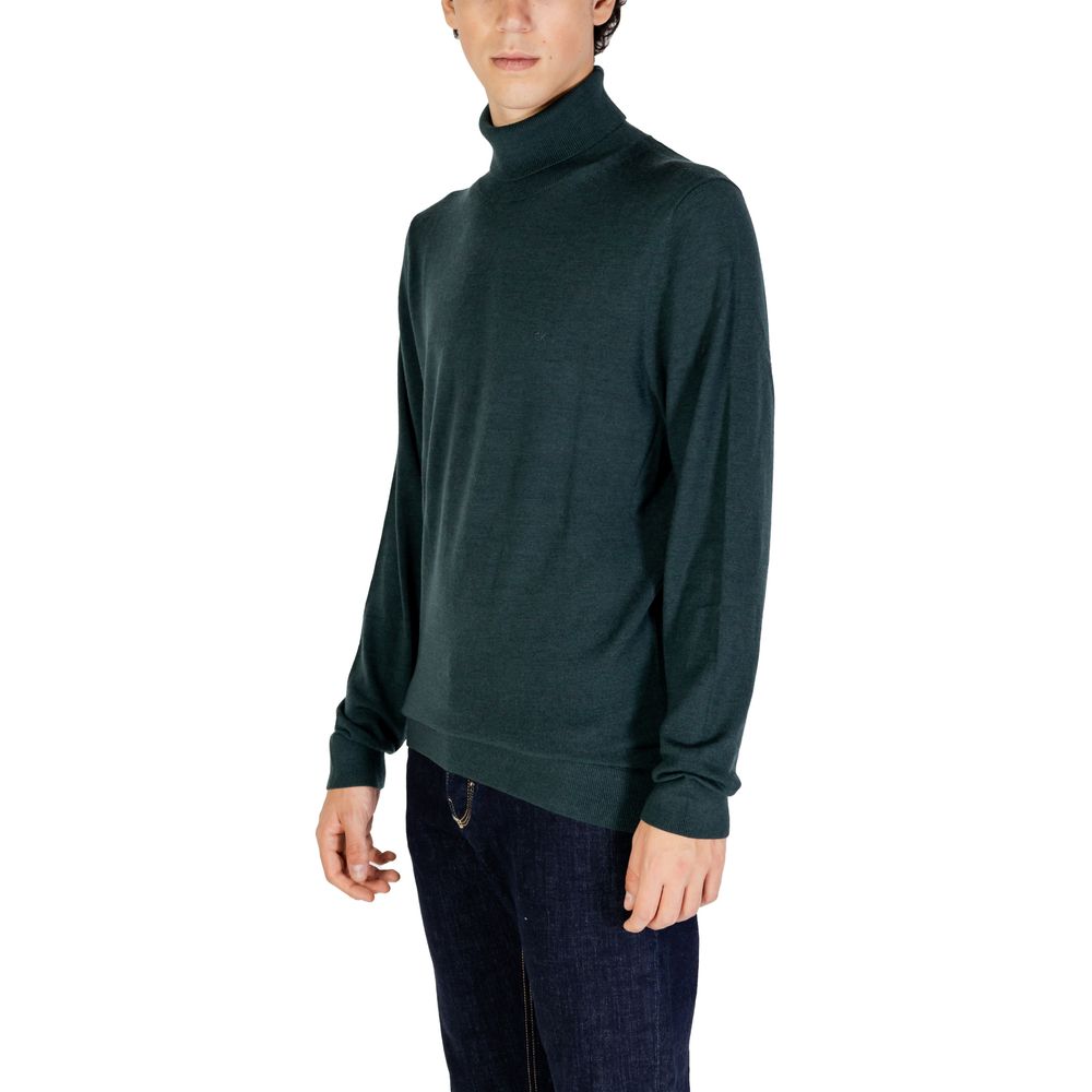Maglione di lana verde