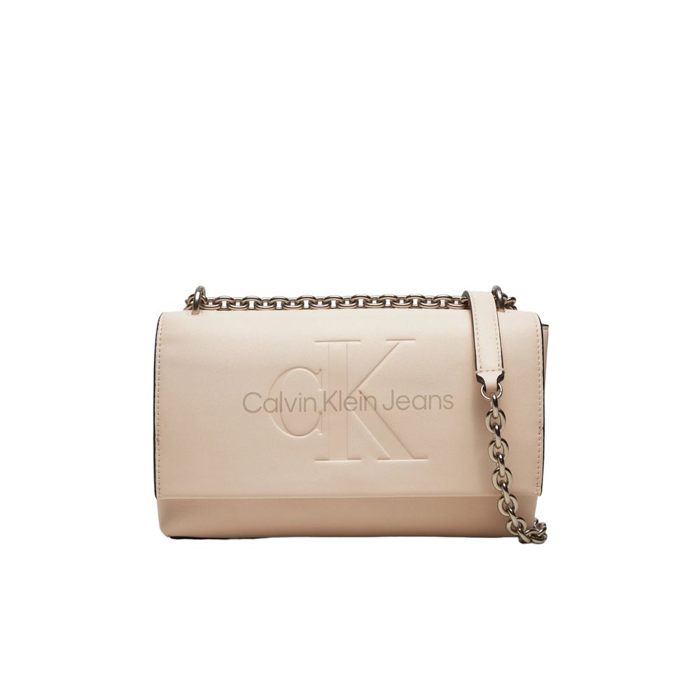 Rosa Kunstleder Handtasche