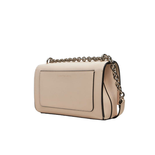 Rosa Kunstleder Handtasche