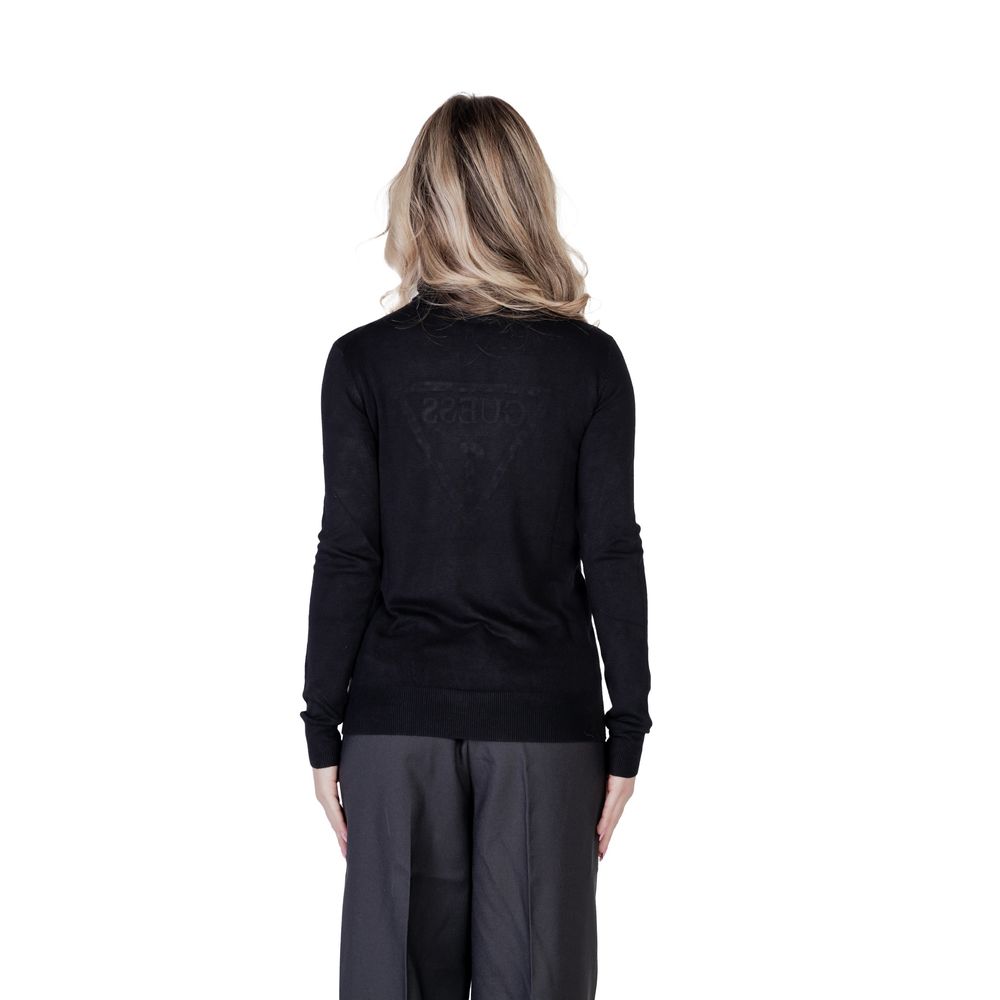 Schwarzer Viskosepullover