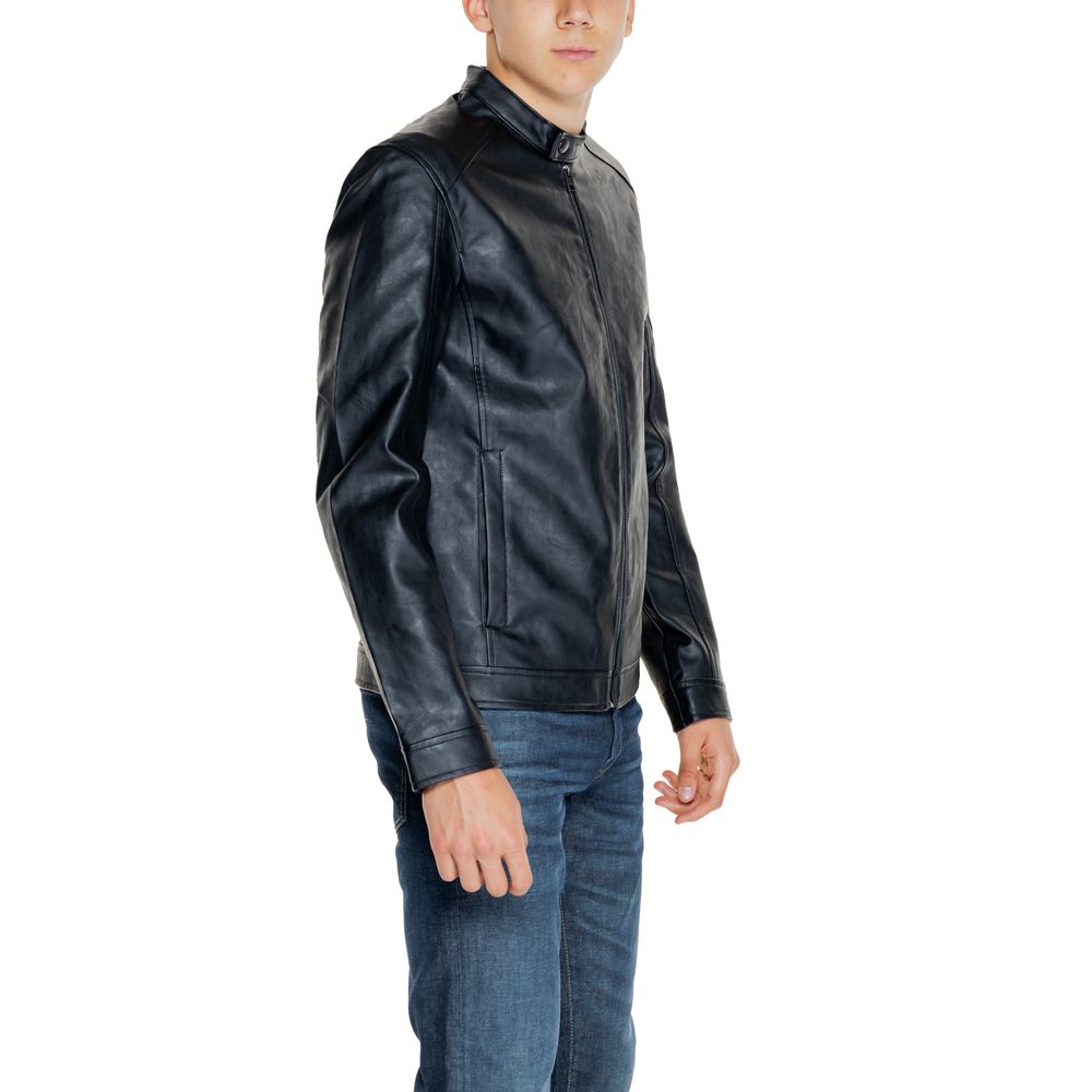 Black Polyester Jacket