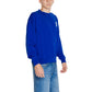 Maglione in cotone blu