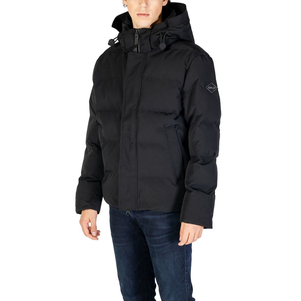 Schwarze Polyamidjacke