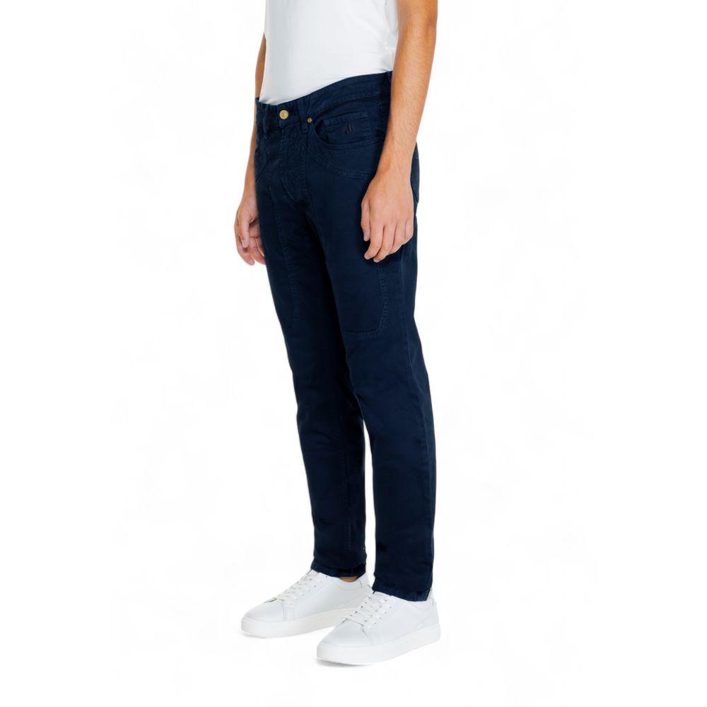 Blaue Jeans und Hose aus Baumwolle