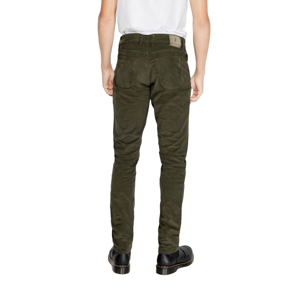 Jeans e pantaloni in cotone verde