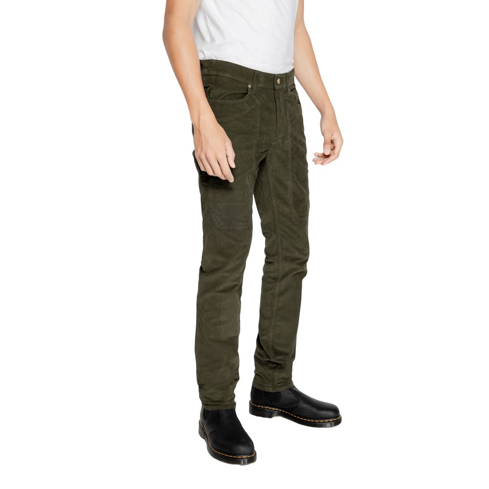 Grüne Jeans und Hose aus Baumwolle