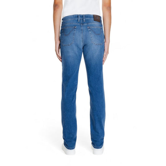 Blaue Jeans und Hose aus Baumwolle