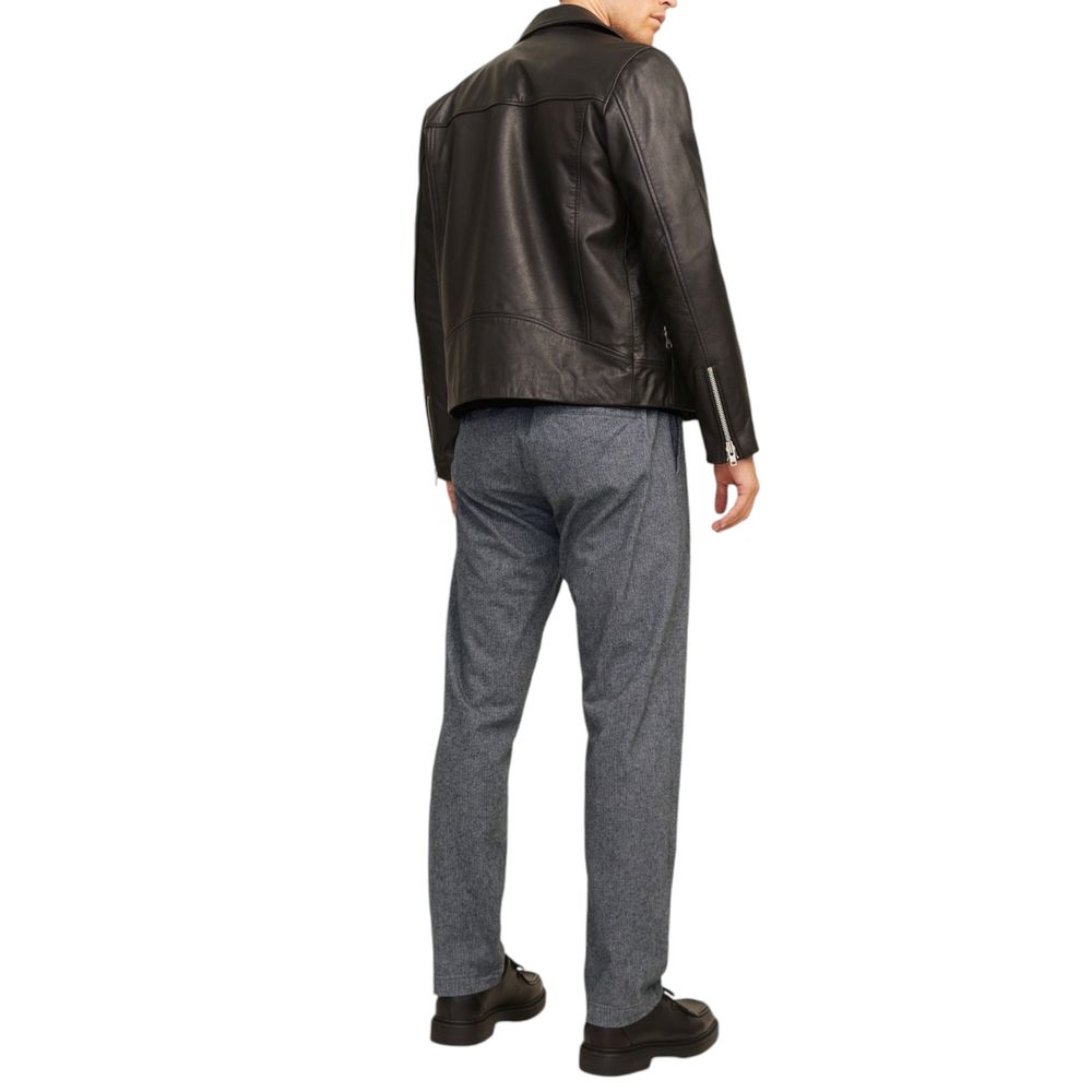 Graue Jeans und Hose aus Baumwolle
