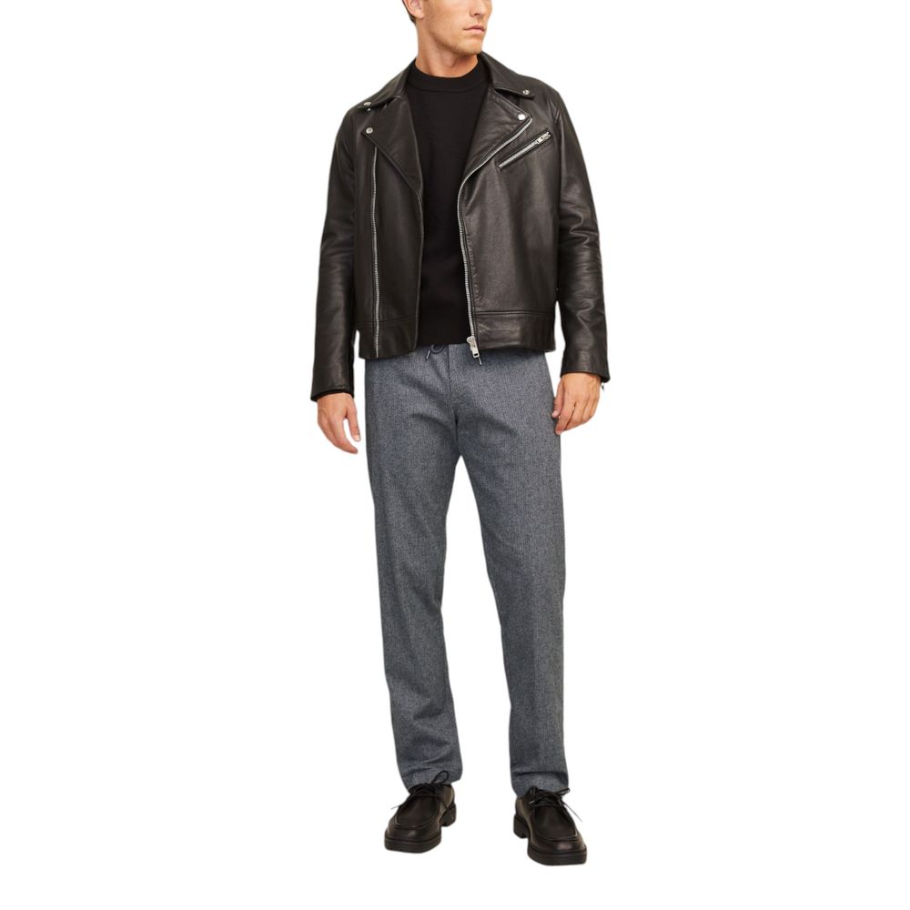Graue Jeans und Hose aus Baumwolle