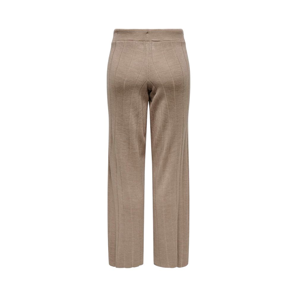 Jeans e pantaloni in acrilico beige