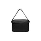 Schwarze Tasche aus recyceltem Polyester