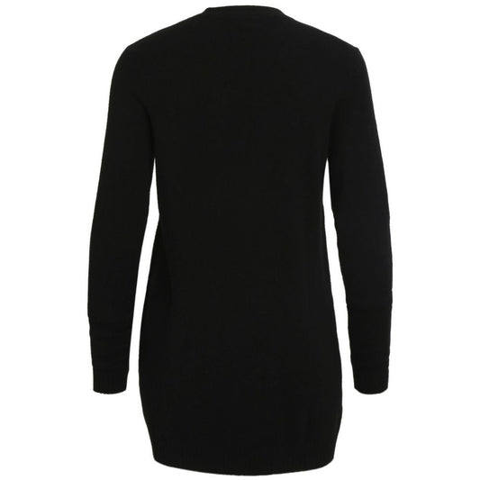 Black Viscose Cardigan