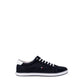 Blauer Baumwoll-Sneaker