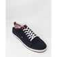 Blauer Baumwoll-Sneaker