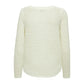 White Polyester Sweater