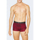 Intimo in cotone bordeaux