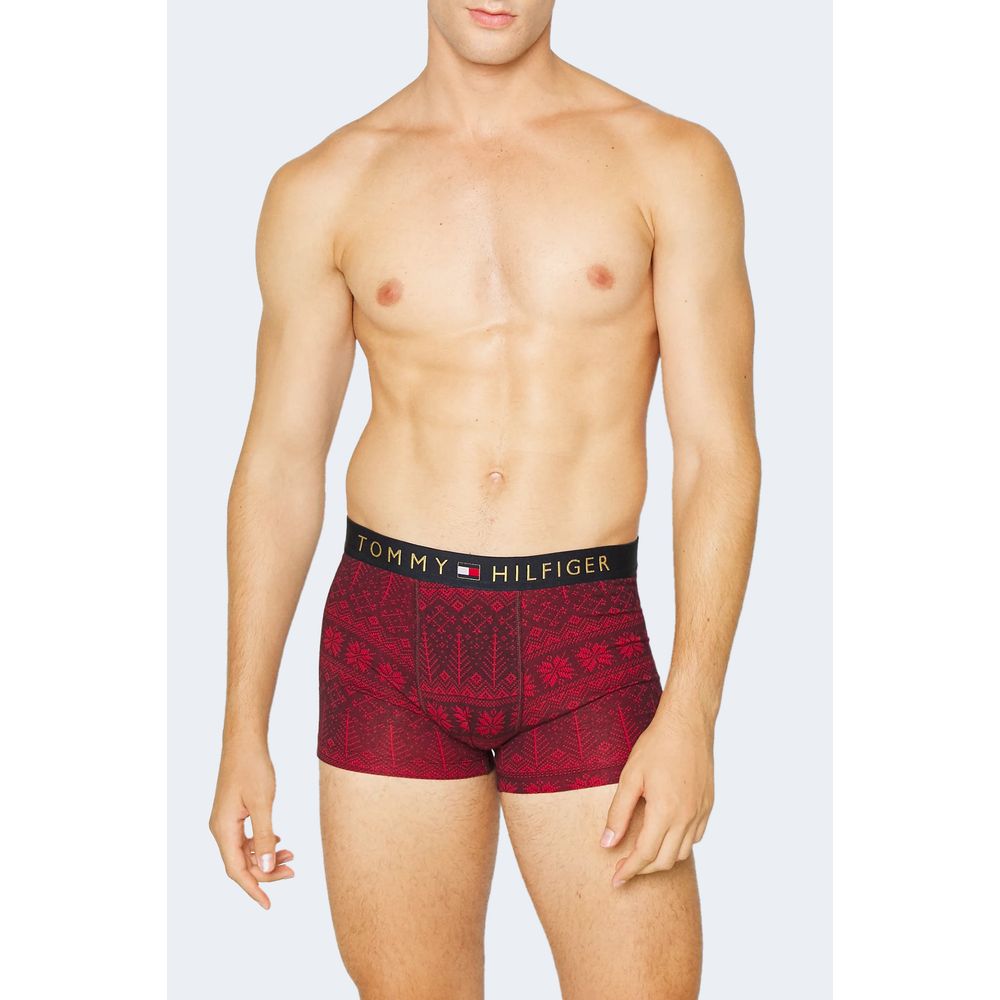 Intimo in cotone bordeaux