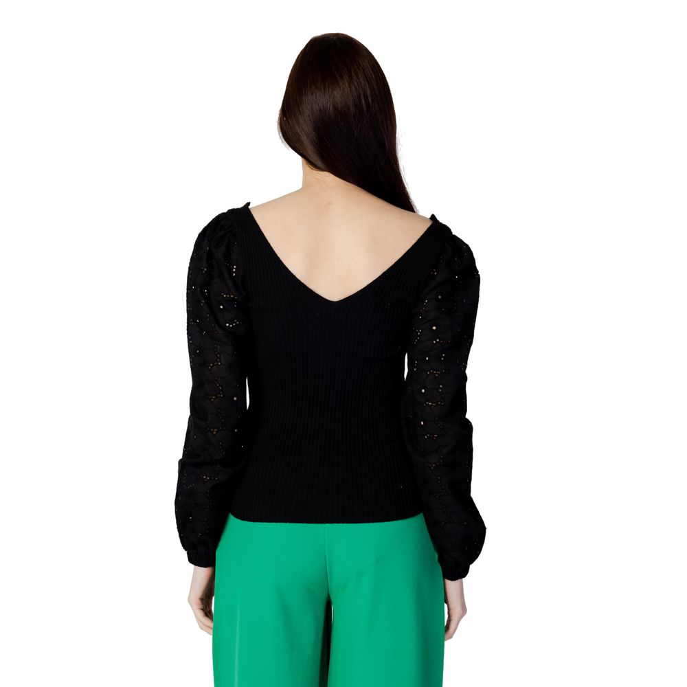 Schwarze Baumwolltops und T-Shirts