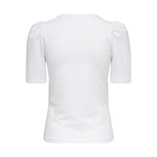 Top e T-shirt in cotone bianco