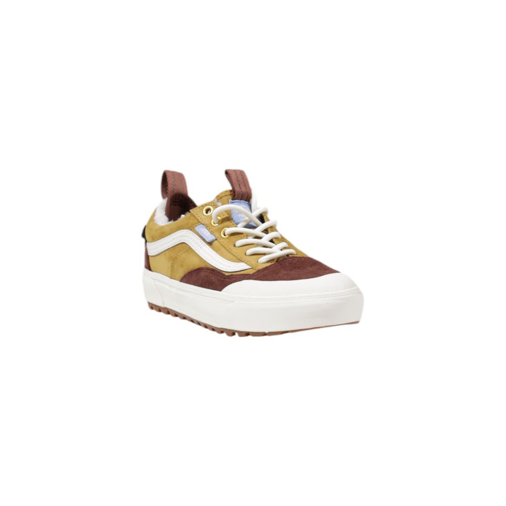 Beige Ledersneaker