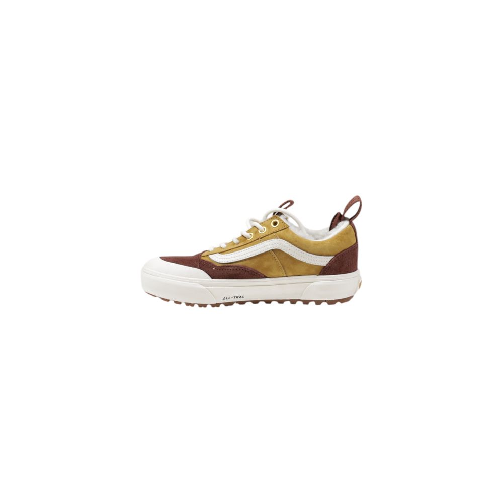 Beige Ledersneaker
