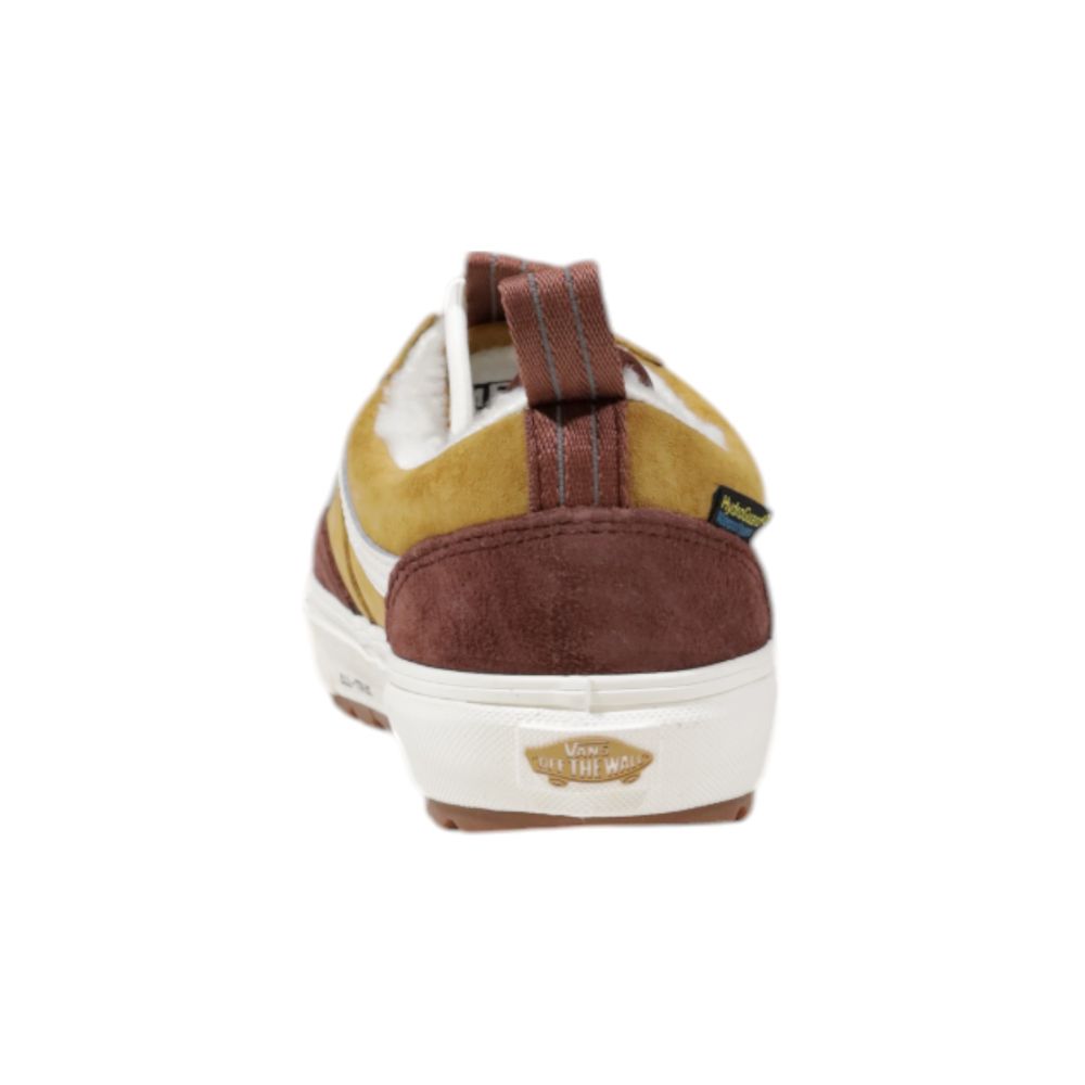 Beige Ledersneaker