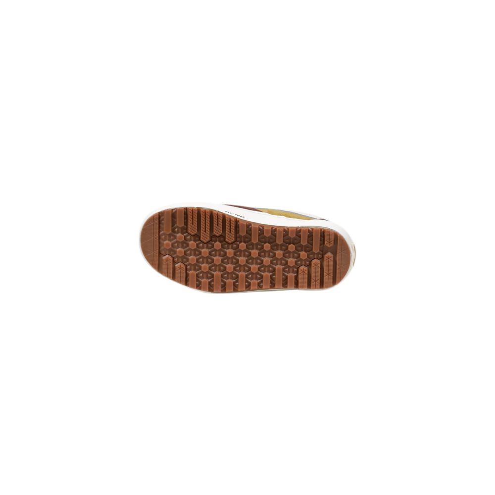Beige Ledersneaker