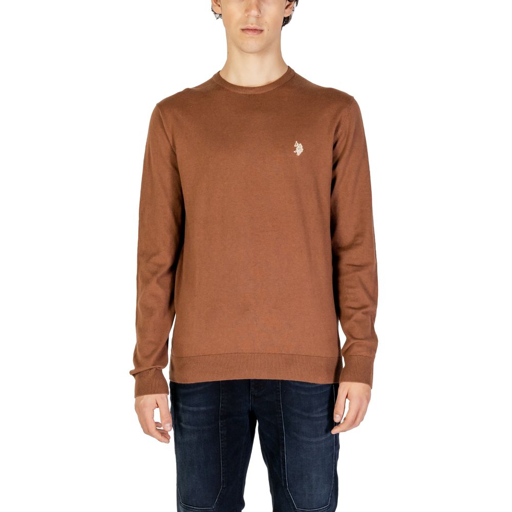 Maglione in cotone beige