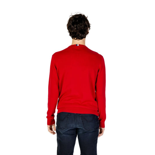 Maglione di cotone rosso