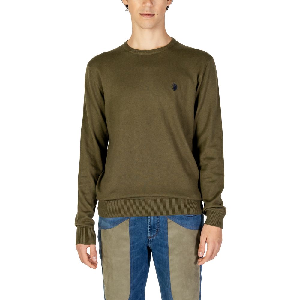 Maglione di cotone verde