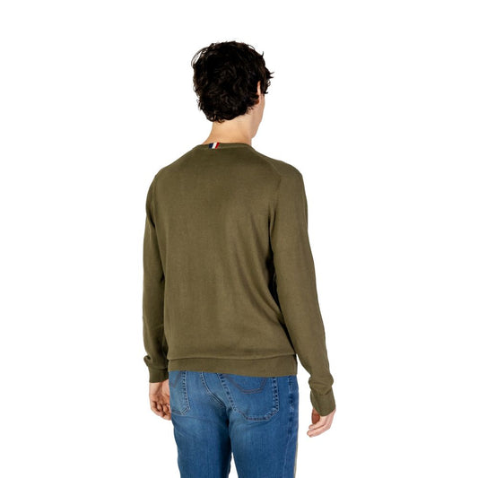 Maglione di cotone verde