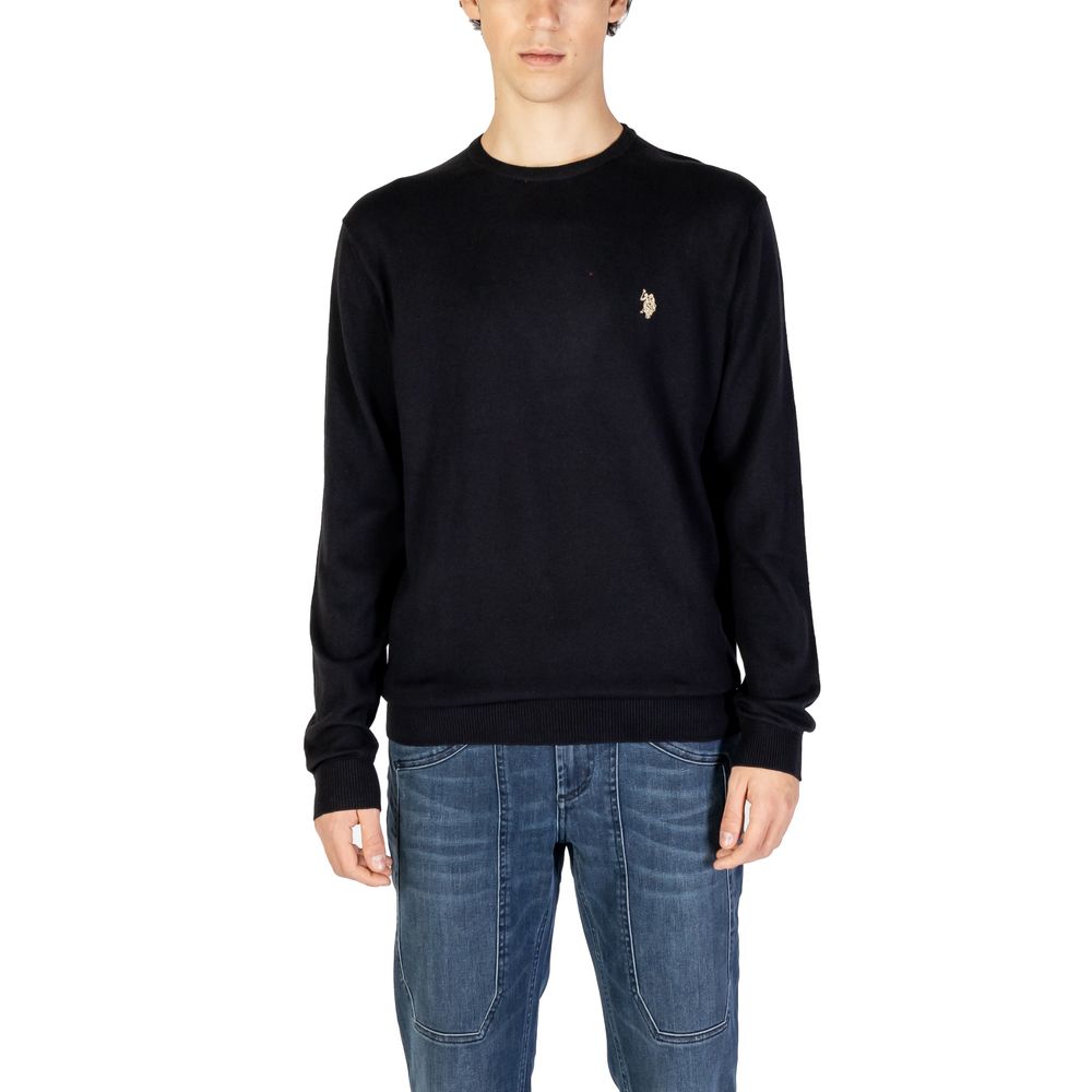 Maglione in cotone nero