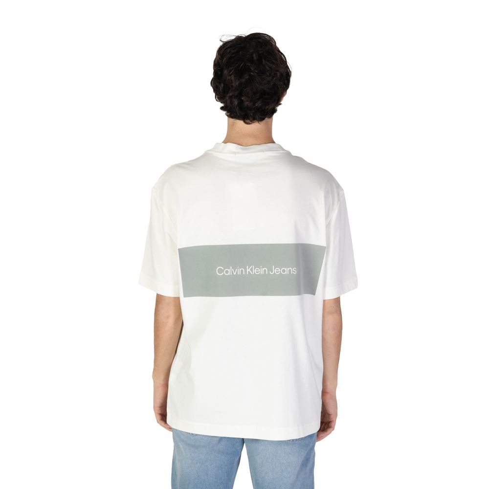 Beige Recycled Cotton T-Shirt