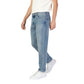 Blaue Jeans und Hose aus Baumwolle