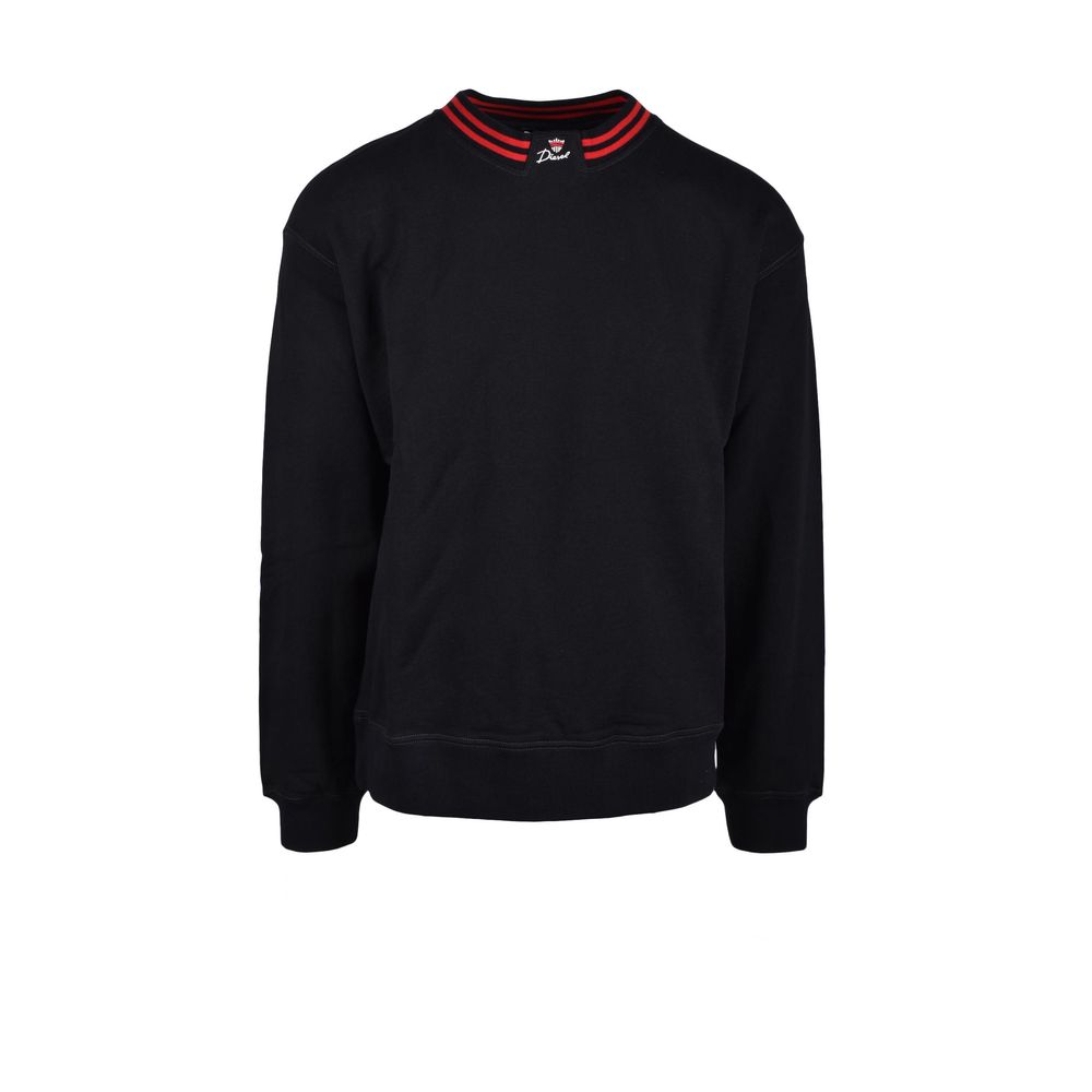 Maglione in cotone nero